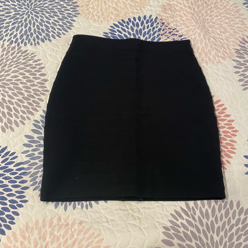 Express Black Pencil Skirt (8)